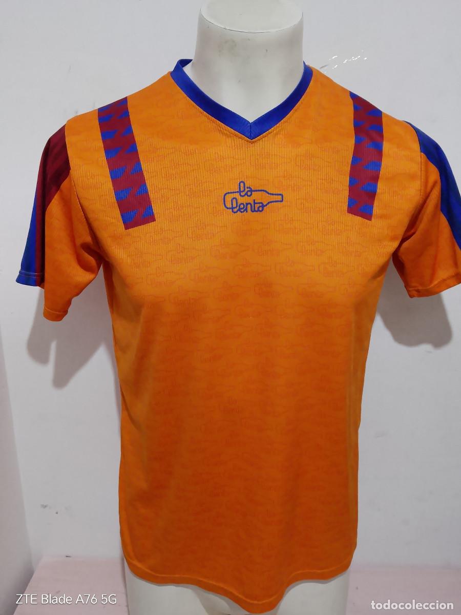 Coleccionismo deportivo: Koeman tribute beer shirt camiseta cerveza artesana futbol football wembley m 55cts