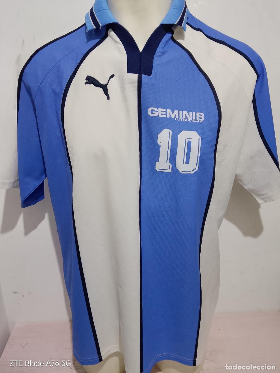 Coleccionismo deportivo: Geminis Futbol sala futsal vintage puma camiseta futbol tenerife L Israel generica