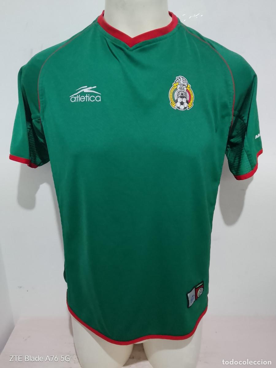 Coleccionismo deportivo: Mexico seleccion camiseta futbol football shirt M 58cts