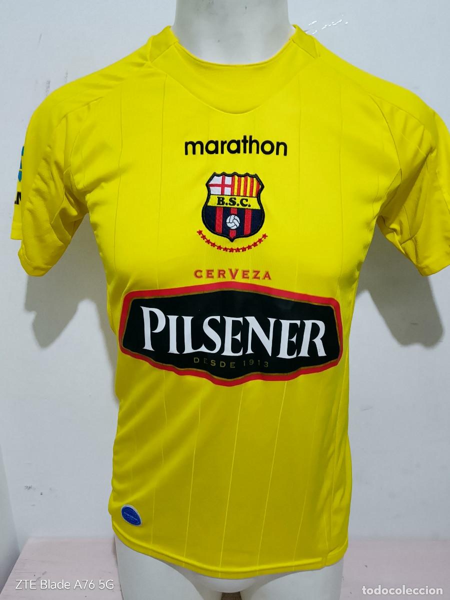 Coleccionismo deportivo: Barcelona Guayaquil camiseta futbol football shirt Ecuador L 50cts