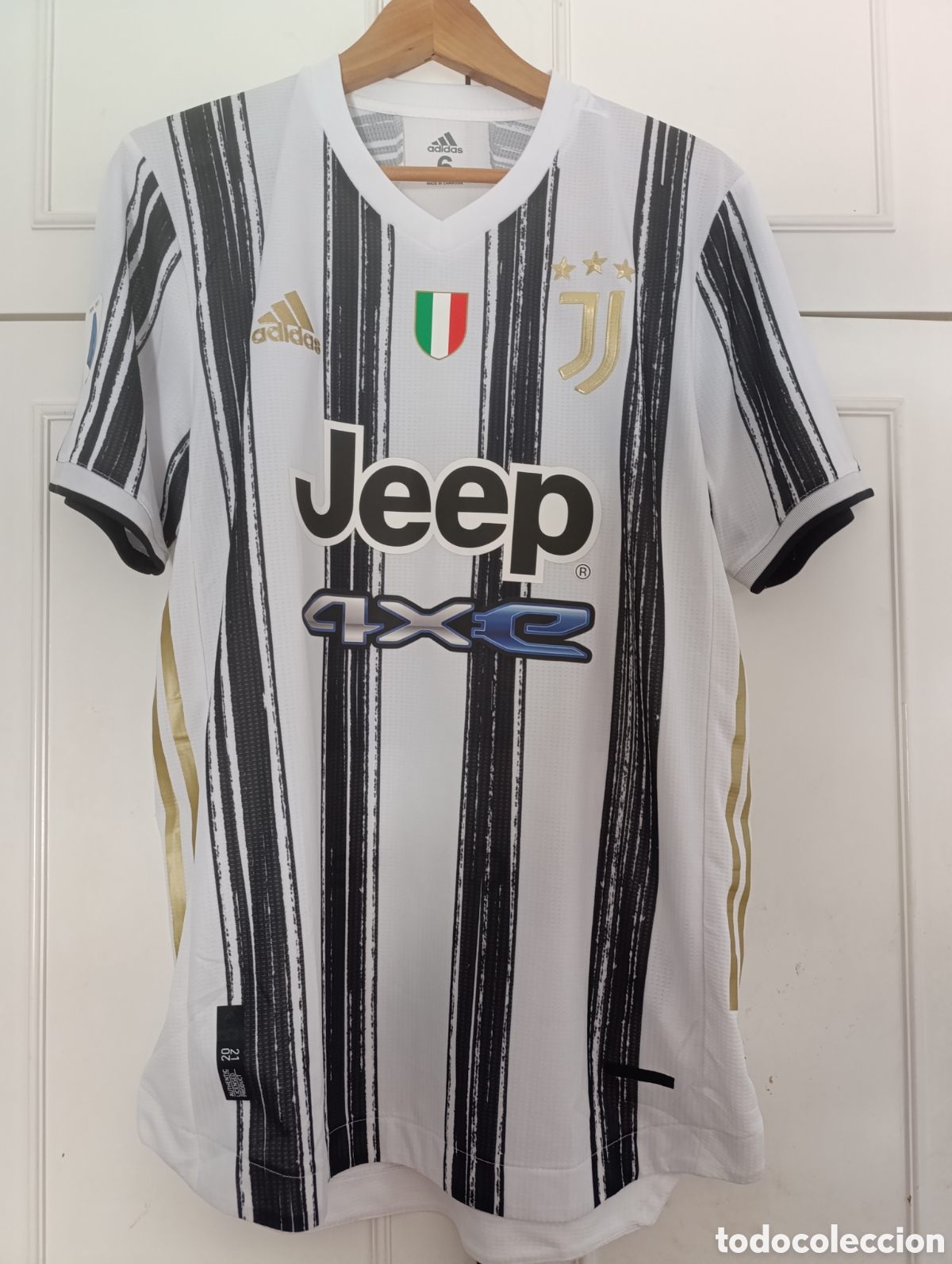 Coleccionismo deportivo: Camiseta matchworn FC Juventus Chiesa