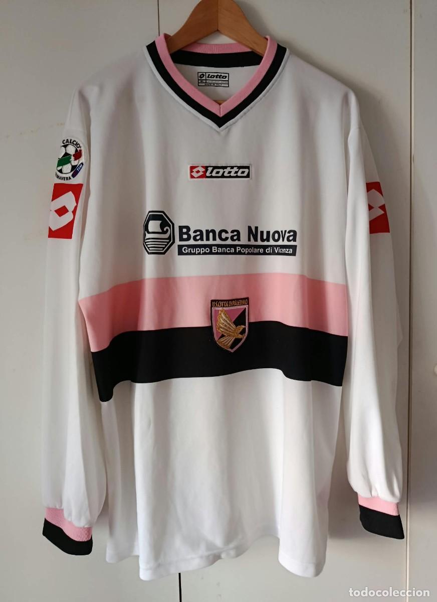 Coleccionismo deportivo: US Citt&agrave; di Palermo Maglia Lotto 2004-05 Away Primavera Tg xL