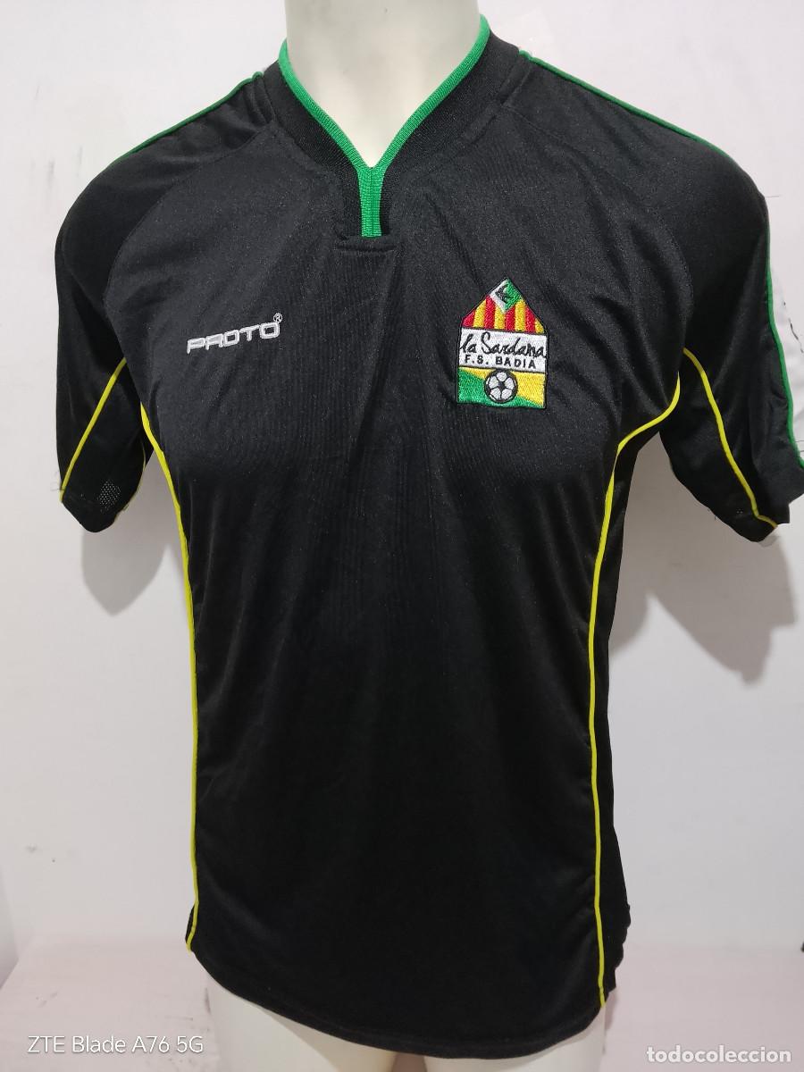 Coleccionismo deportivo: Futbol sala Badia del valles La Sardana camiseta futbol M catalunya