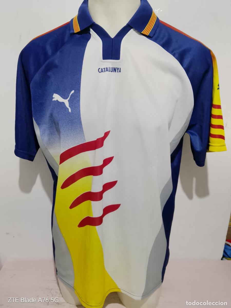 Coleccionismo deportivo: Catalunya seleccion 1997 camiseta futbol seleccion L 64cts