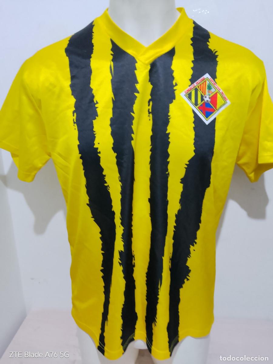 Coleccionismo deportivo: Fundacio Mataro camiseta futbol catalunya L58cts