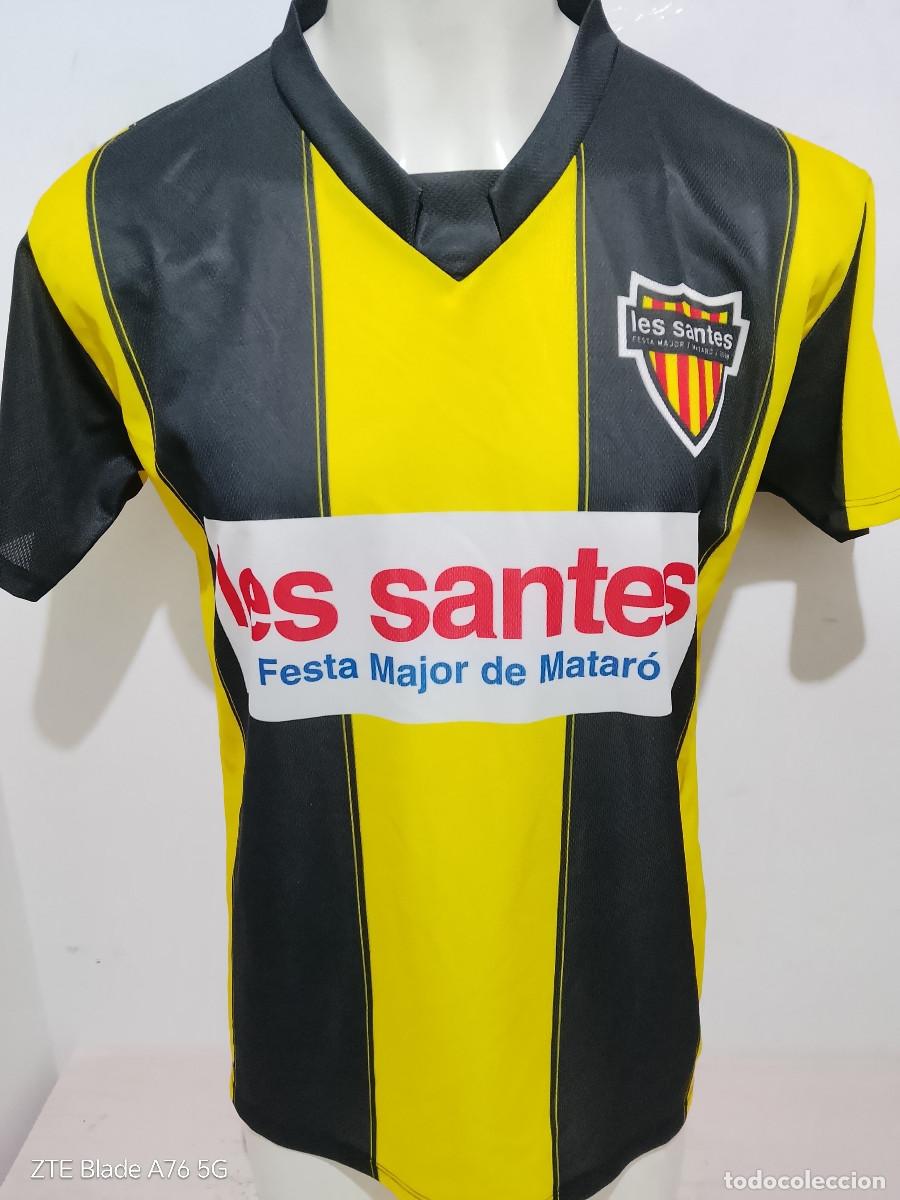 Coleccionismo deportivo: Les Santes Mataro camiseta futbol football shirt catalunya L 57cts