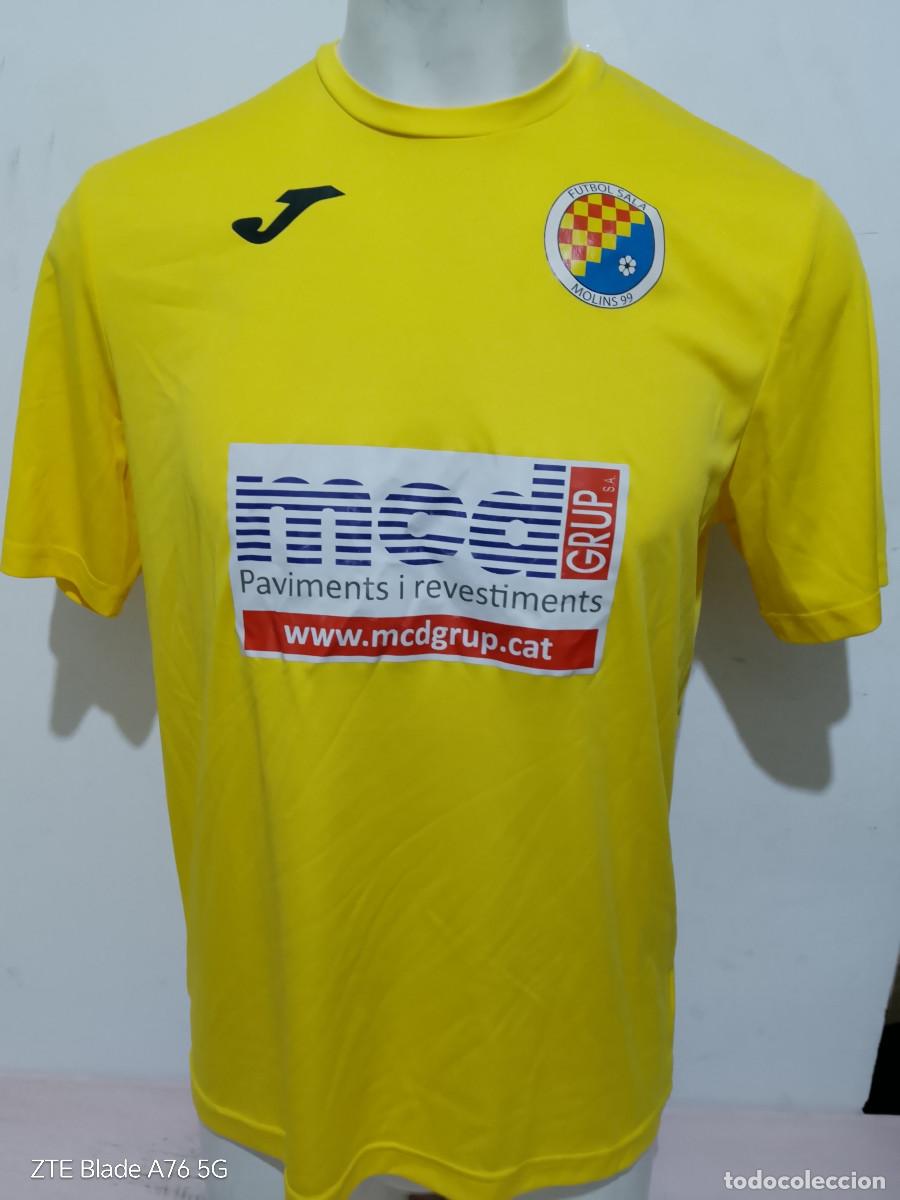 Coleccionismo deportivo: CFS Molins de Rei futsal catalunya camiseta futbol M 54cts