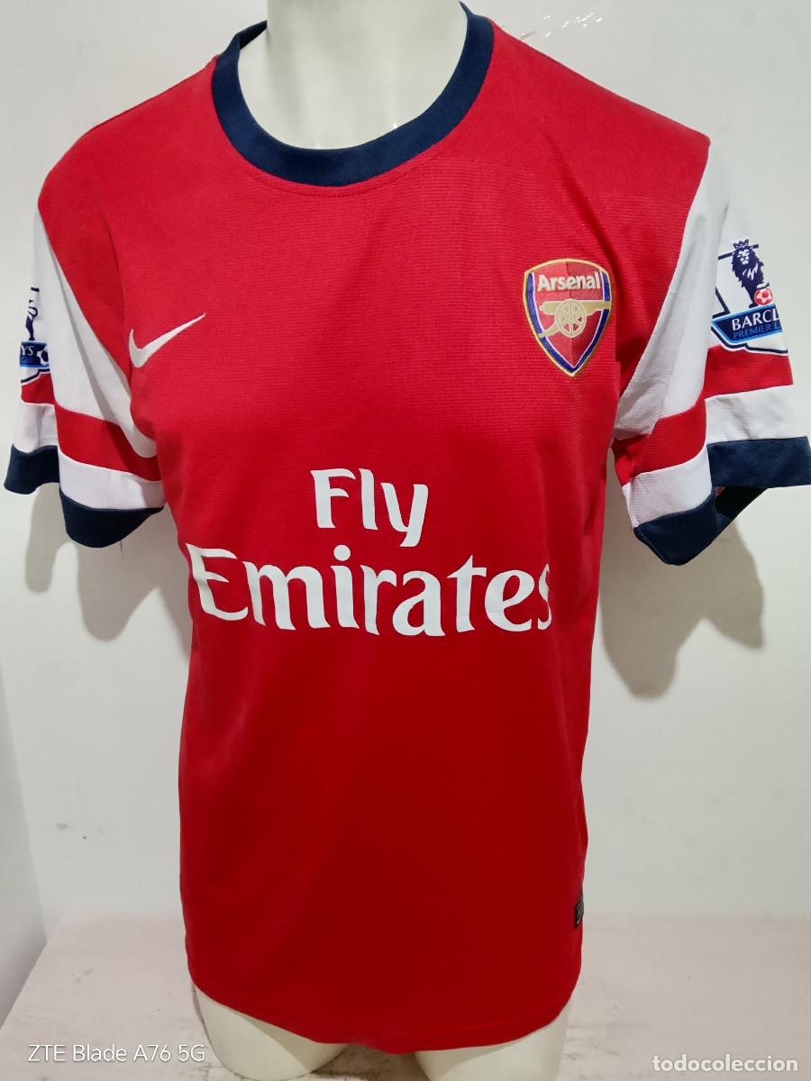 Coleccionismo deportivo: Ozil Arsenal football shirt camiseta futbol 57cts L replic
