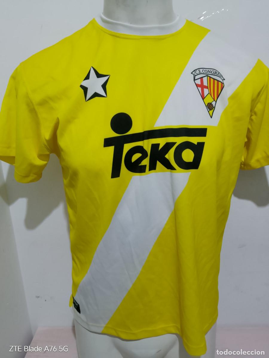 Coleccionismo deportivo: CE Congres barcelona camiseta futbol catalunya teka madrid M
