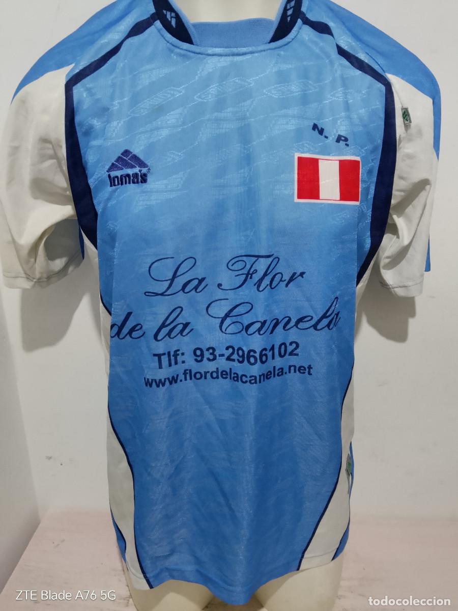 Coleccionismo deportivo: New Novedades Peru Barcelona camiseta futbol football shirt L