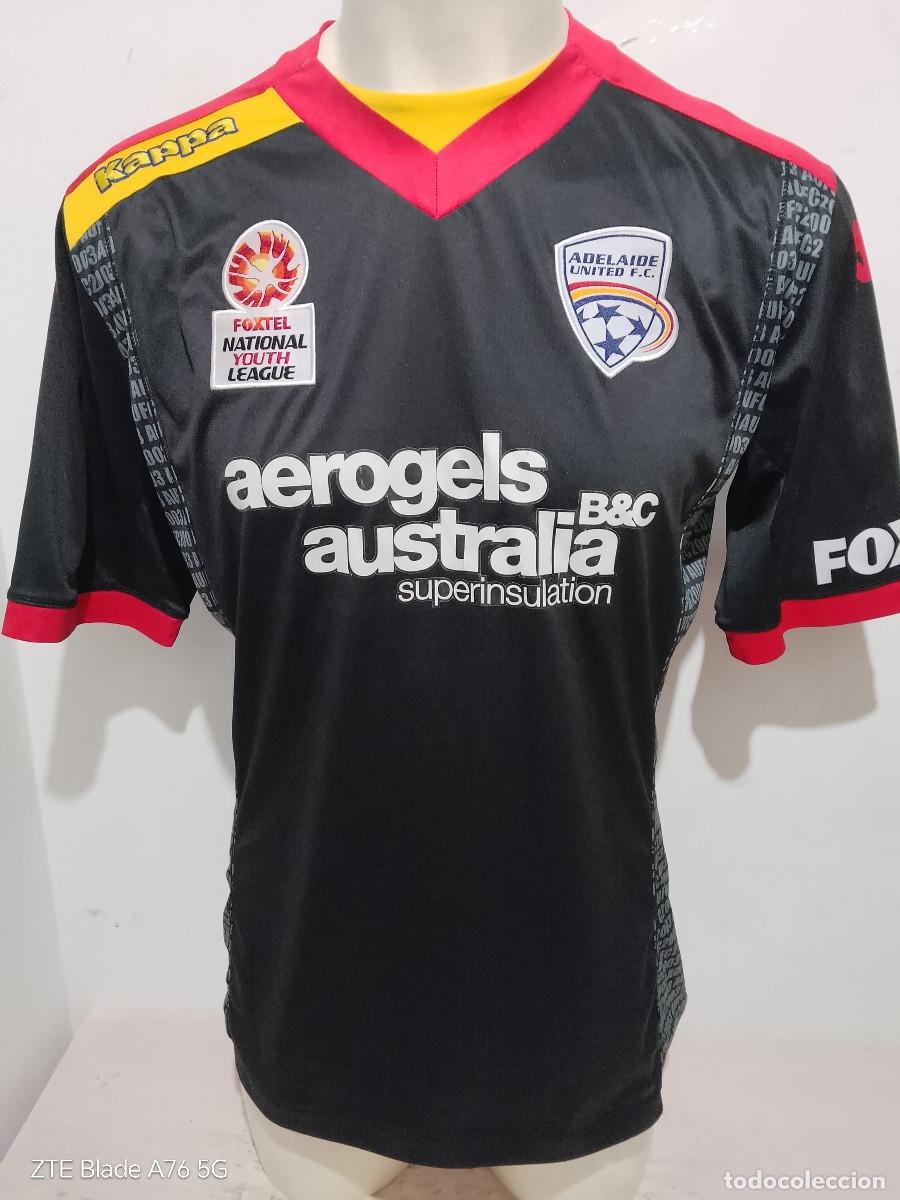 Coleccionismo deportivo: Adelaide United match worn Australia football shirt soccer trikot camisetqa futbol player xl 56cts