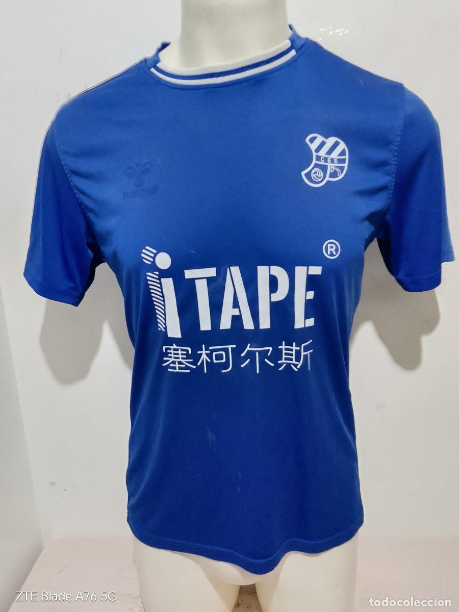 Coleccionismo deportivo: CE Europa camiseta futbol football shirt Barcelona catalunya M 52cts (tara hummel)