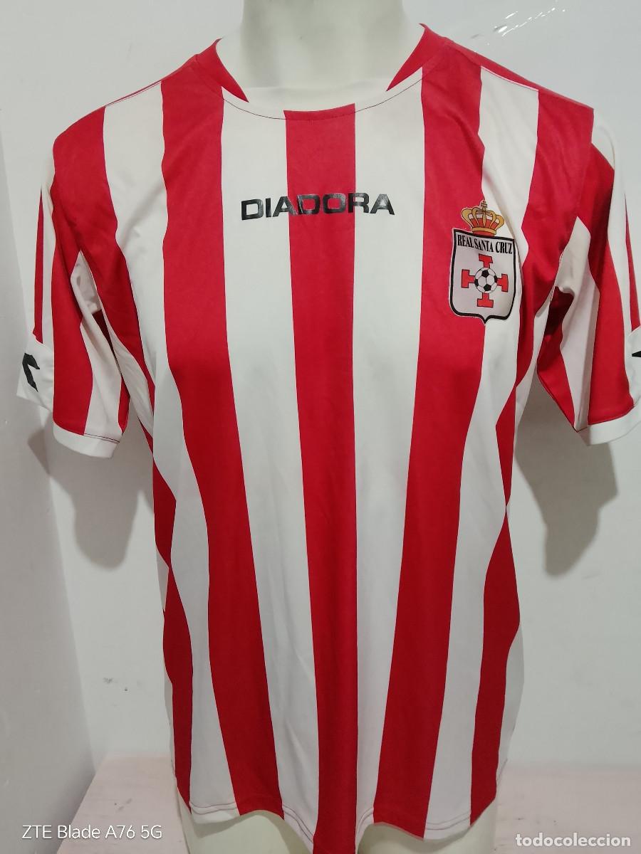 Coleccionismo deportivo: Real Santa Cruz Bolivia camiseta futbol L 58cts