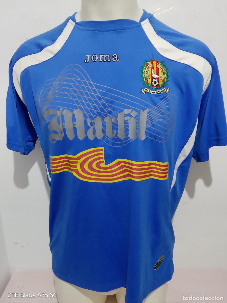 Coleccionismo deportivo: Marfil Santa Coloma Julio Lopez match worn camiseta futbol football shirt futsal sala L 62cts