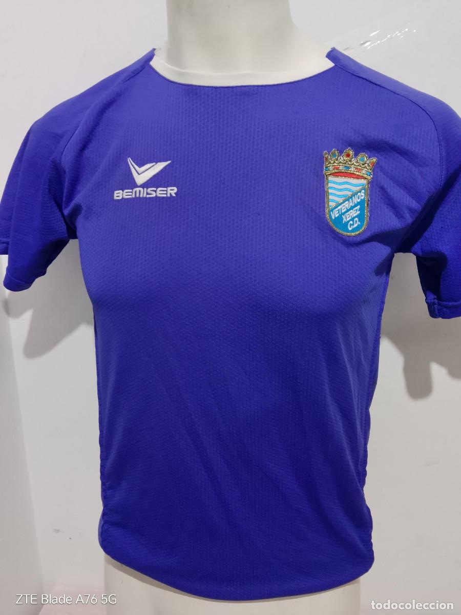 Coleccionismo deportivo: CD Xerez veteranos camiseta futbol xs 50cts