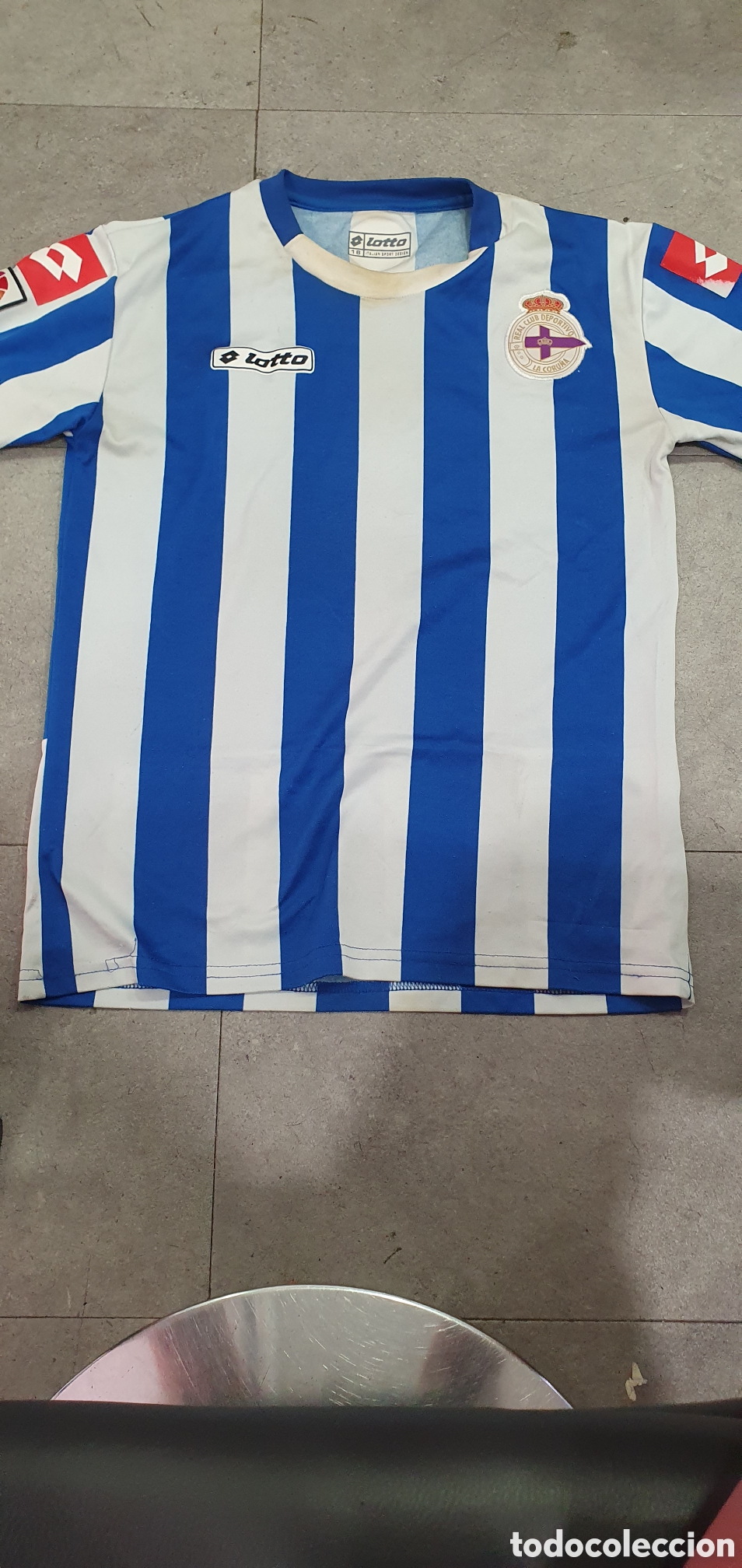Sammelleidenschaft Sport: Camiseta Deportivo de la Coru&ntilde;a. (L121)
