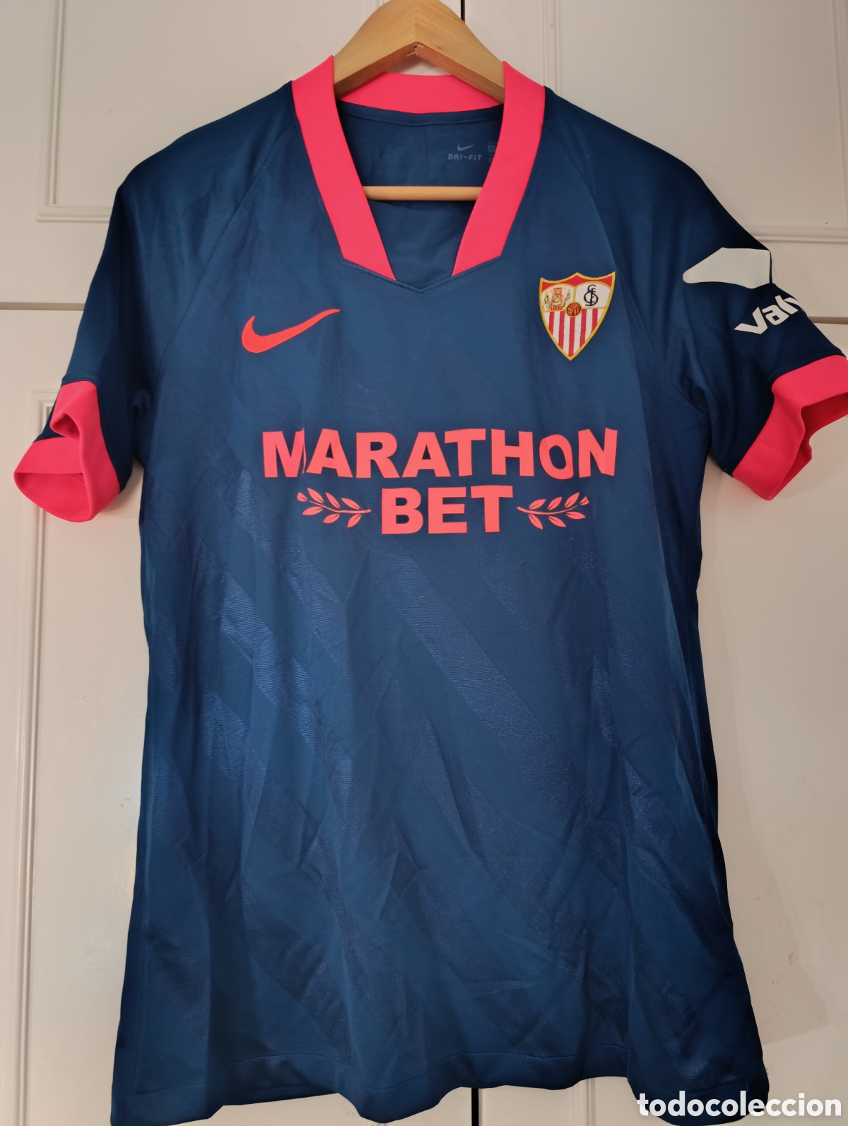 Coleccionismo deportivo: Camiseta matchworn Sevilla FC Fernando