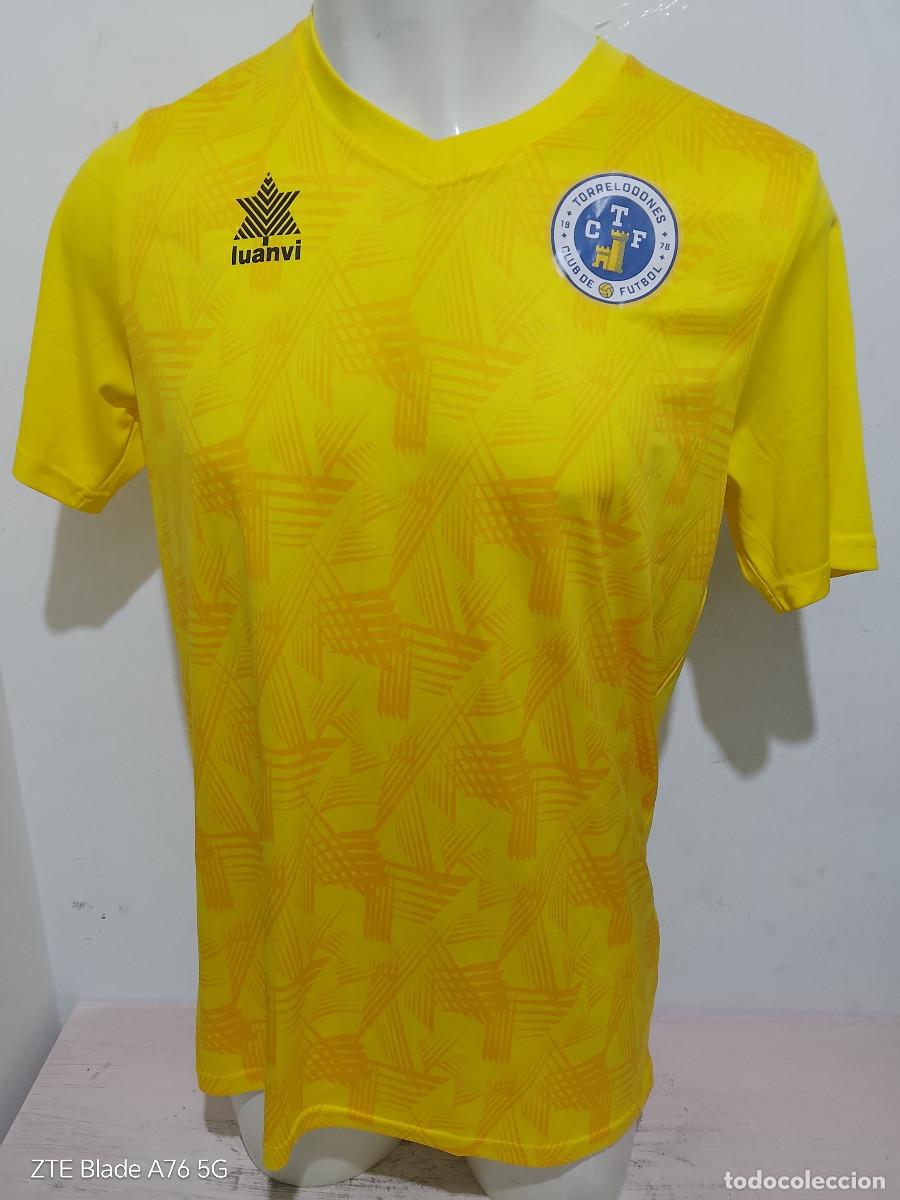Coleccionismo deportivo: CF Torrelodones camiseta futbol match worn jugador football shirt L 57cts