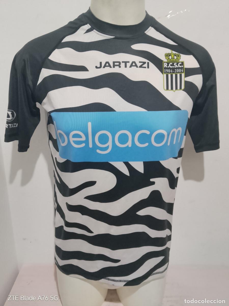 Coleccionismo deportivo: RSC Charleroi 2012 belgique voetbal football shirt camiseta futbol belgium M 56cts