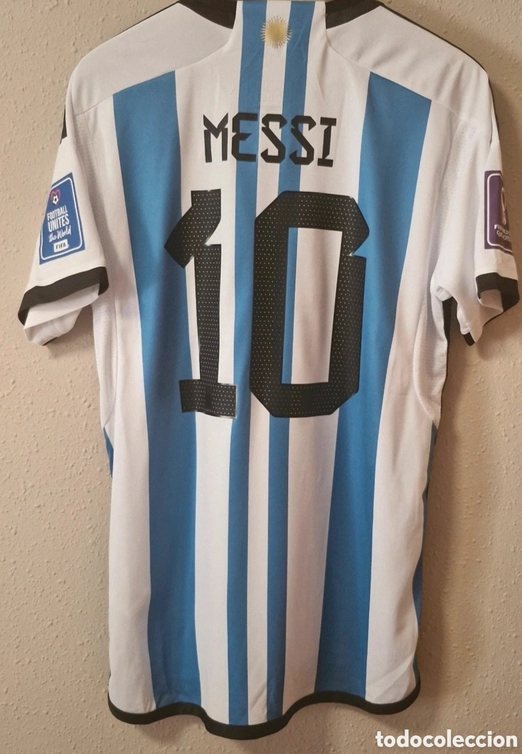 Coleccionismo deportivo: Camiseta Argentina Mundial del 22