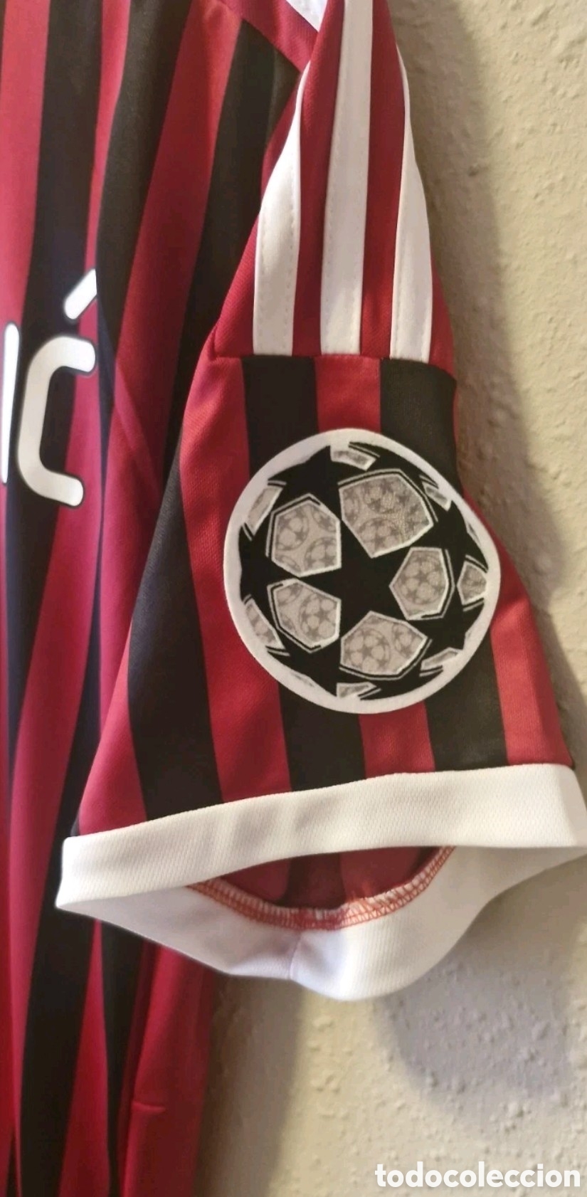 Coleccionismo deportivo: Camiseta Milan 2011/12 - Foto 6