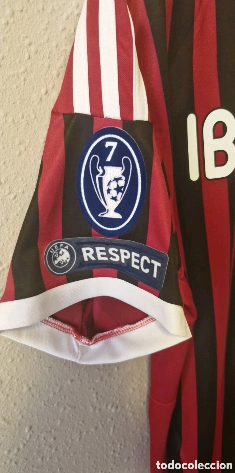 Coleccionismo deportivo: Camiseta Milan 2011/12 - Foto 7