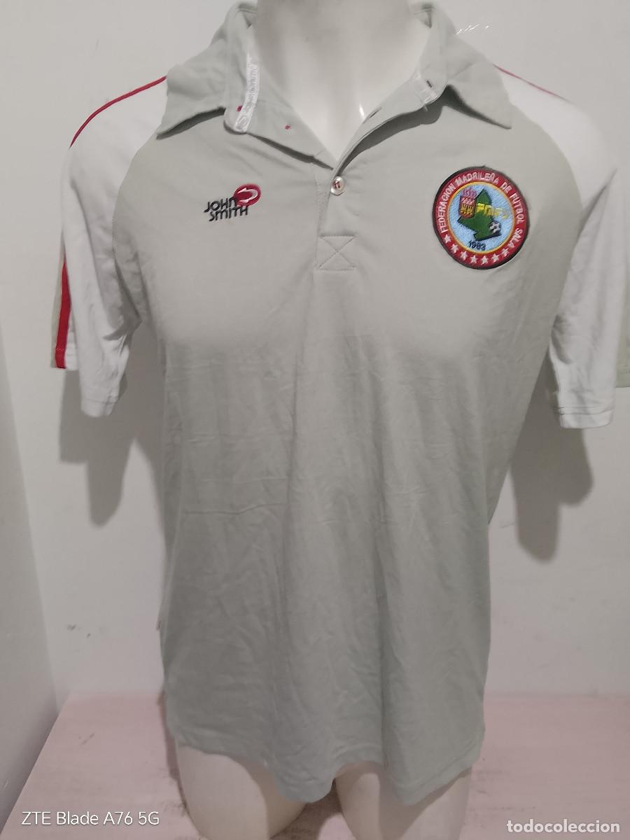 Coleccionismo deportivo: Madrid Futsal futbol sala federacion camiseta futbol polo entreno L 57cts