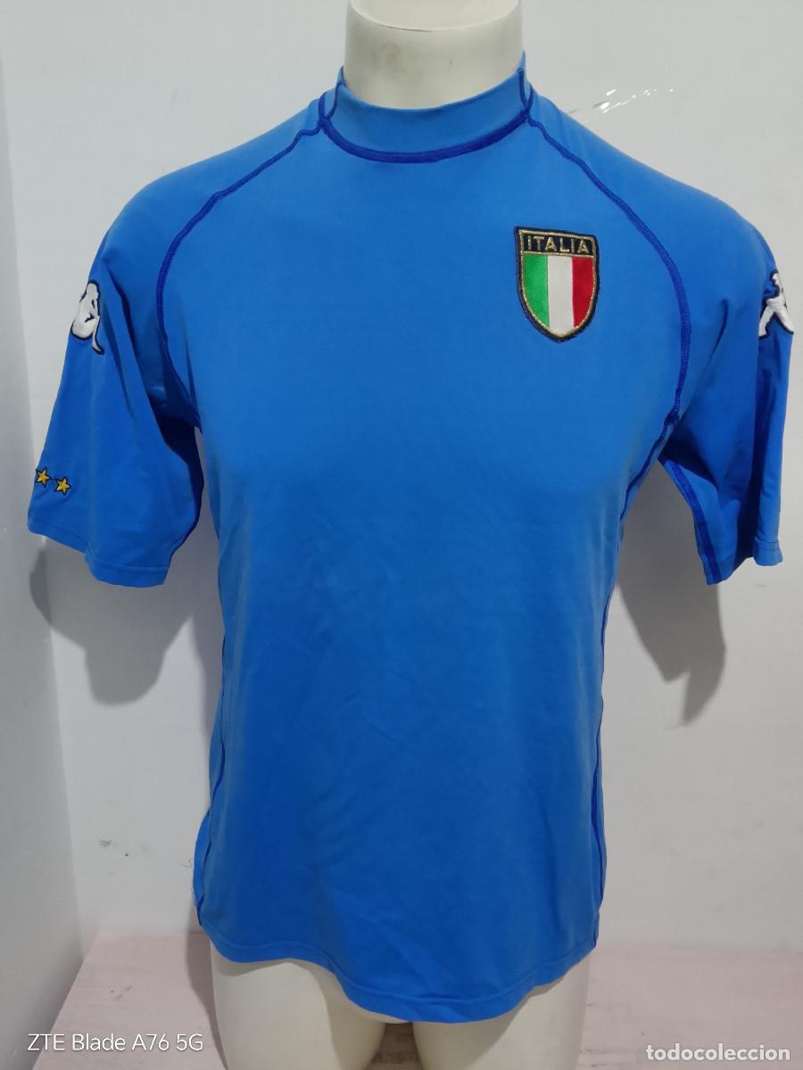 Coleccionismo deportivo: Italia 2000 calcio maglia azurra camiseta futbol football shirt xl 56cts
