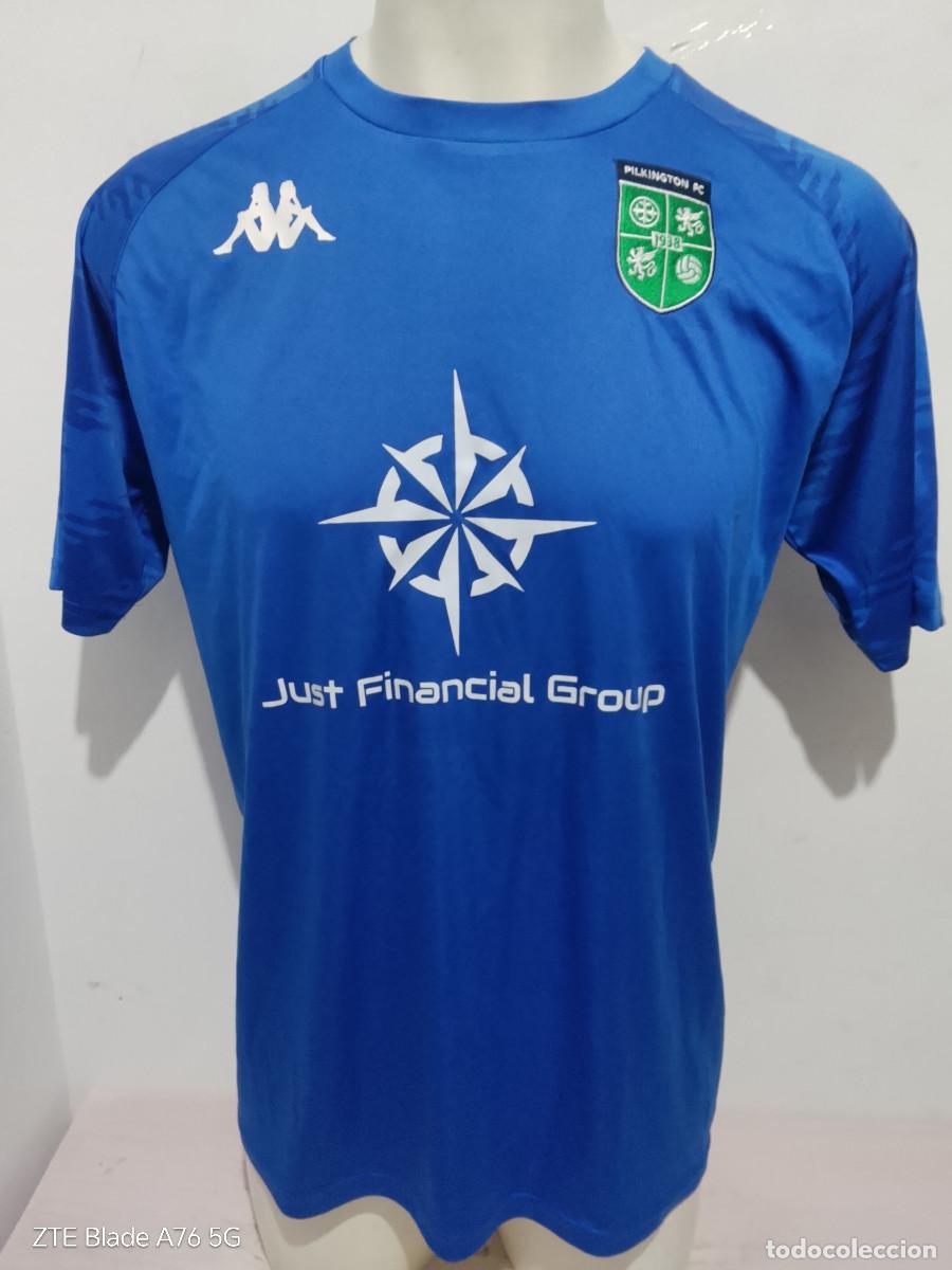Coleccionismo deportivo: Pilkington Football Club football shirt match worn england camiseta futbol L 58cts