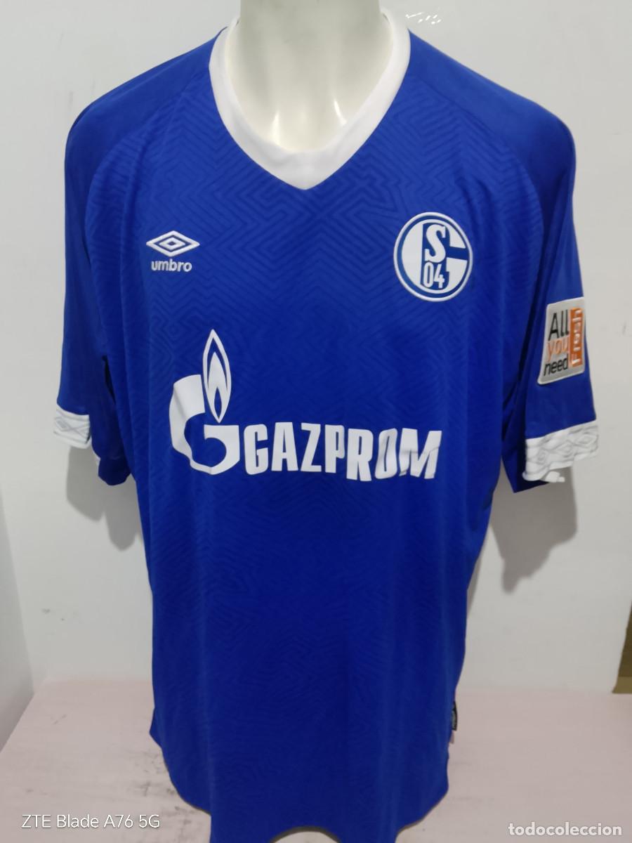 Coleccionismo deportivo: Schalke 04 football shirt deutschland camiseta futbol germany fussball trikot 4xl 68cts xxxxl