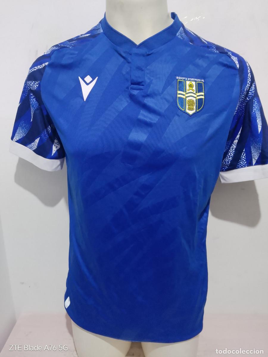 Coleccionismo deportivo: Bishop's Stortford Football Club England football shirt match worn L 56cts