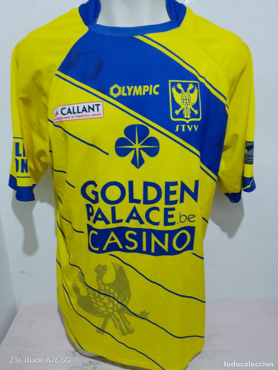 Coleccionismo deportivo: Sint-Truiden Belgique voetbal football shirt belgium xxl 63cts camiseta futbol trikot