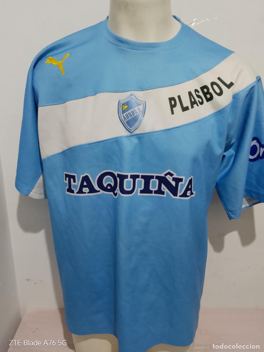 Coleccionismo deportivo: Aurora Bolivia camiseta futbol xl 62cts football shirt