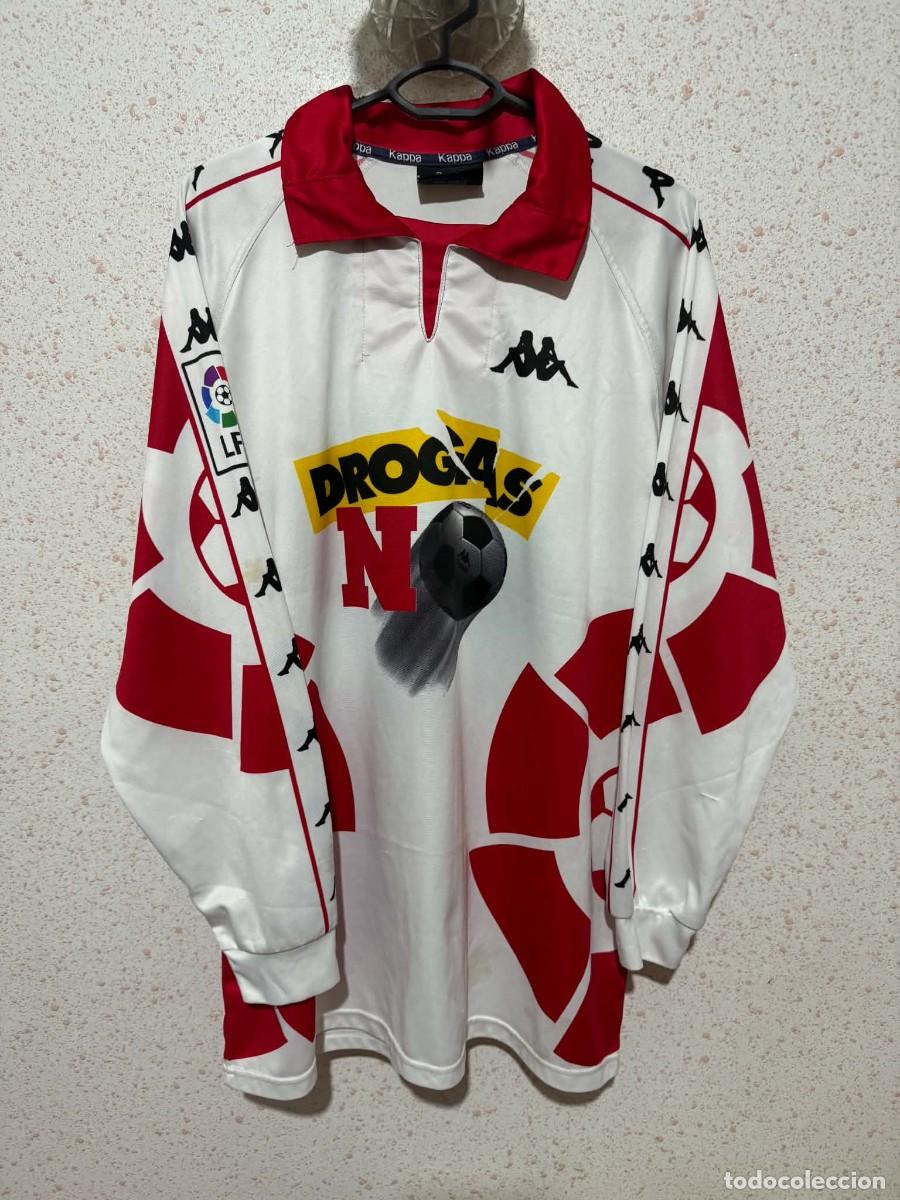 Coleccionismo deportivo: Camiseta No Drogas 1998/99 - Match Worn - Dorsal #45