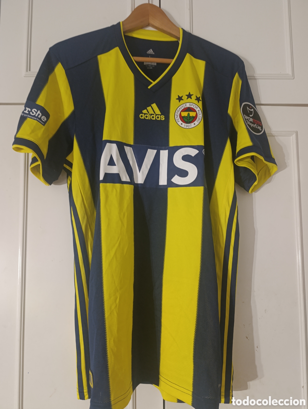 Coleccionismo deportivo: Camiseta matchworn Fenerbahce SK de Turqu&iacute;a