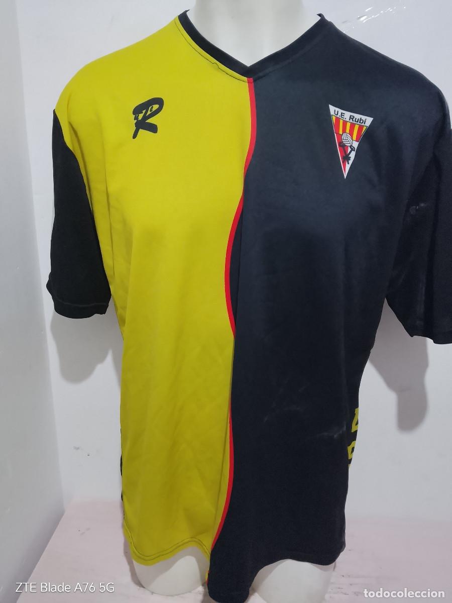 Coleccionismo deportivo: UE Rubi Catalunya camiseta futbol futbol catalan xl 62cts