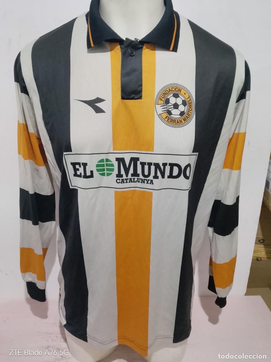Coleccionismo deportivo: Fundacion ferran Martorell camiseta futbol football shirt Dissolved rcd espanyol xl 60cts