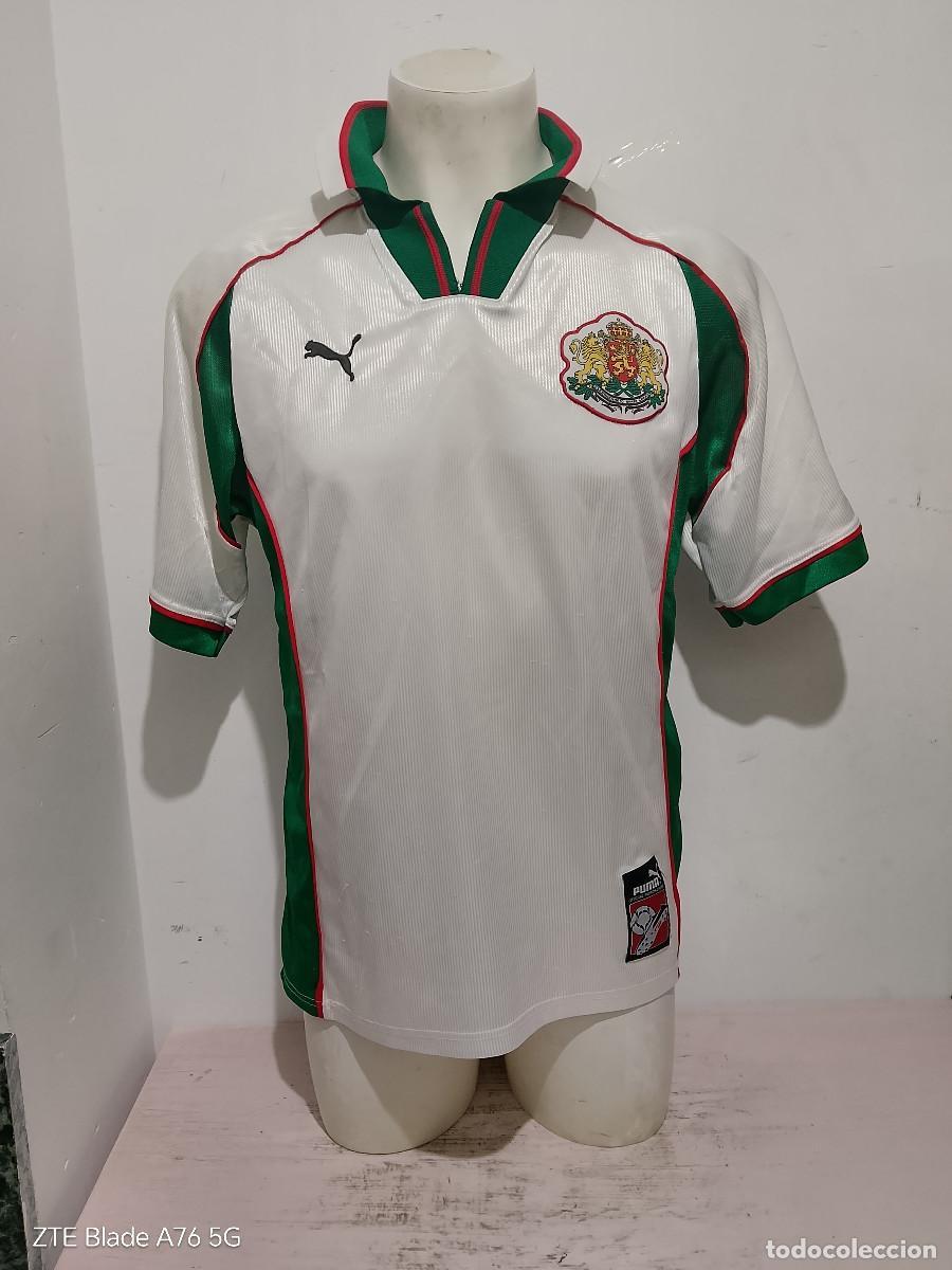 Coleccionismo deportivo: Bulgaria 1998 football shirt national team camiseta futbol Bulgary L 56cts