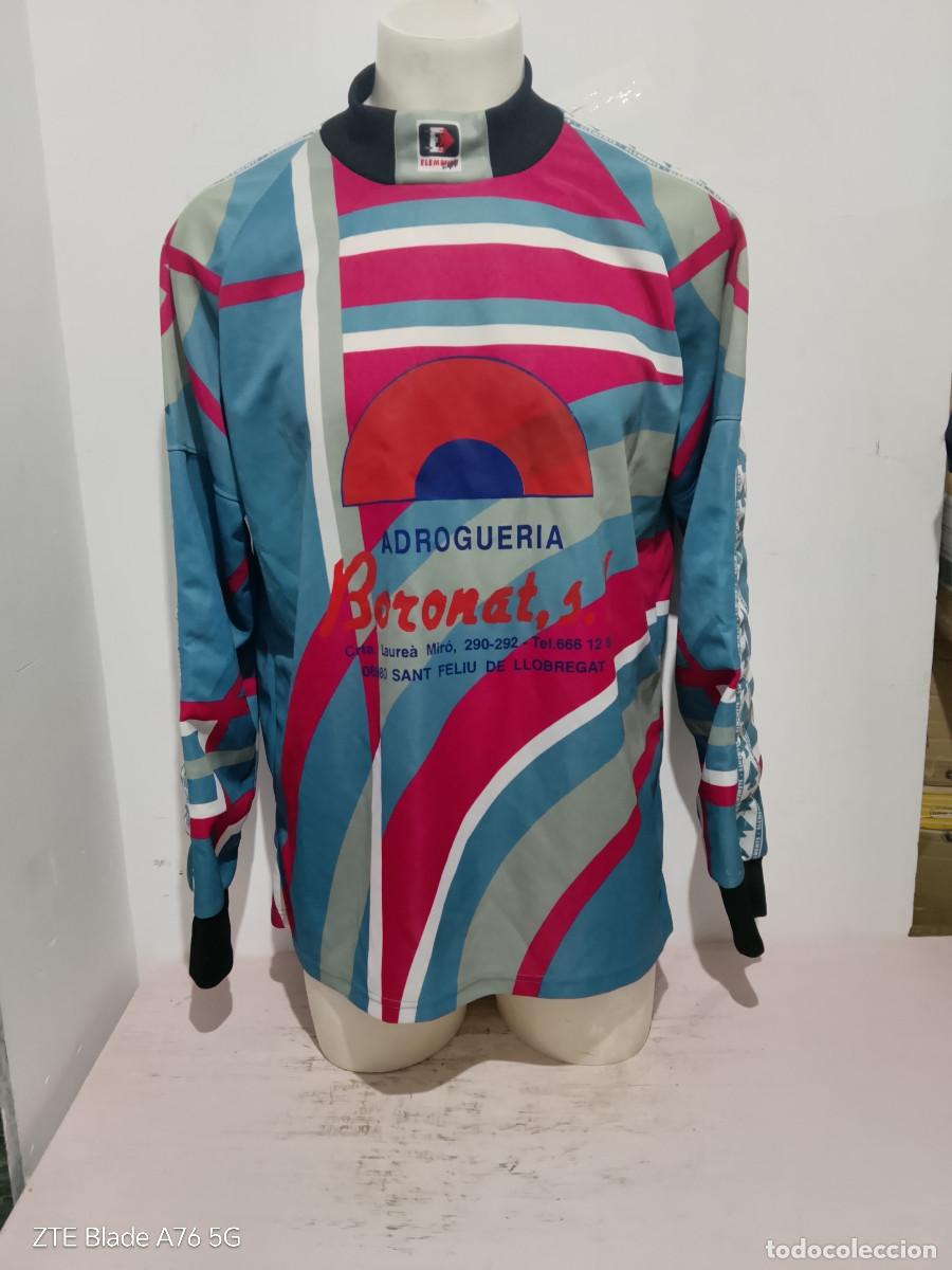 Coleccionismo deportivo: Elements portero goalkepper camiseta futbol football shirt xl 62cts