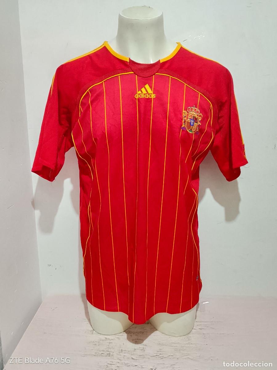 Coleccionismo deportivo: Espa&ntilde;a Spain camiseta replic football shirt L 60cts