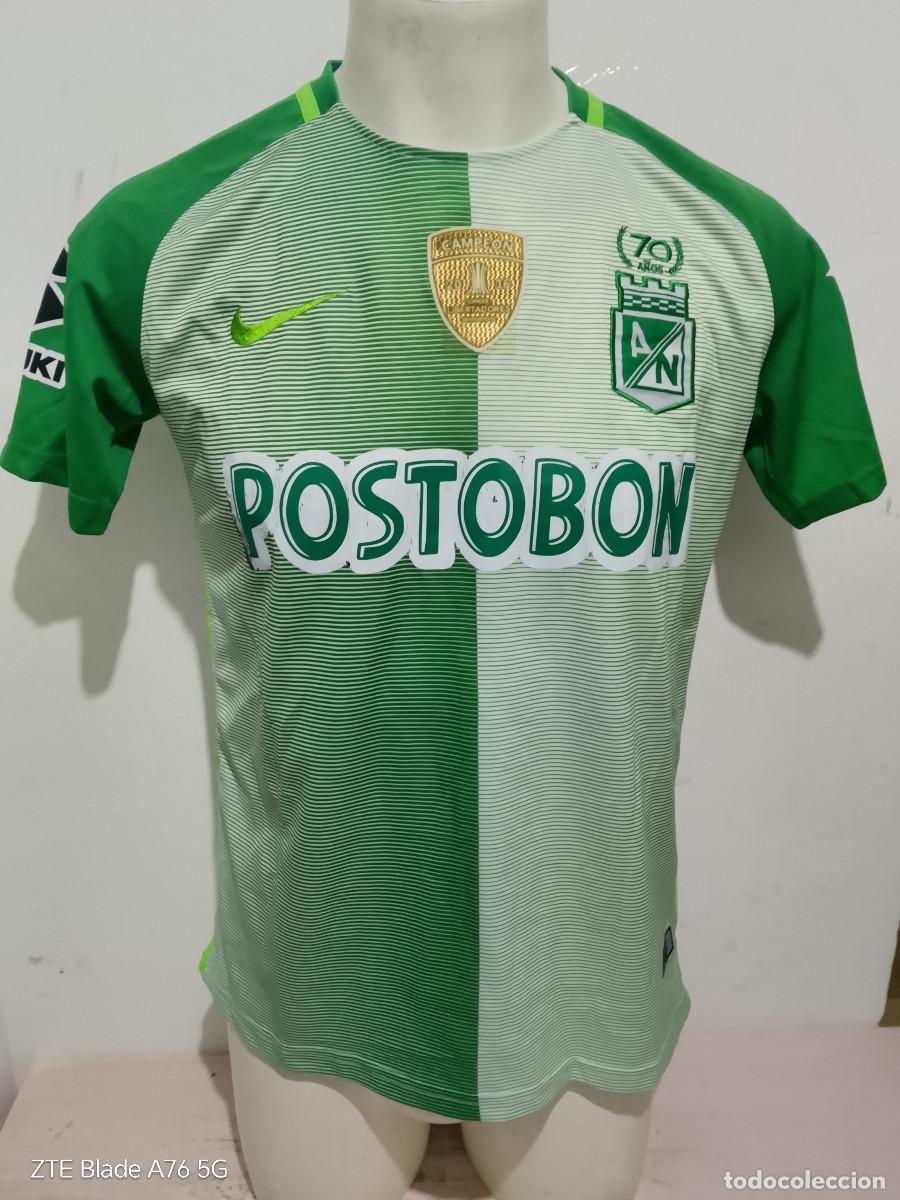 Coleccionismo deportivo: Atletico Nacional de Medellin Colombia camiseta futbol football shirt (tara sponsor) m 54cts