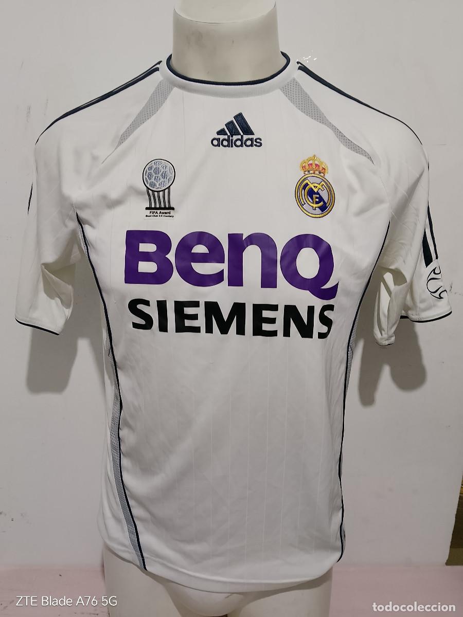 Coleccionismo deportivo: Real Madrid camiseta futbol football shirt s 54cts