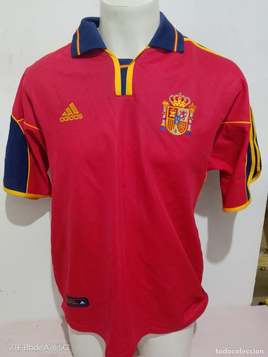 Coleccionismo deportivo: Espa&ntilde;a Spain 2000 camiseta futbol football shirt L 64cts seleccion