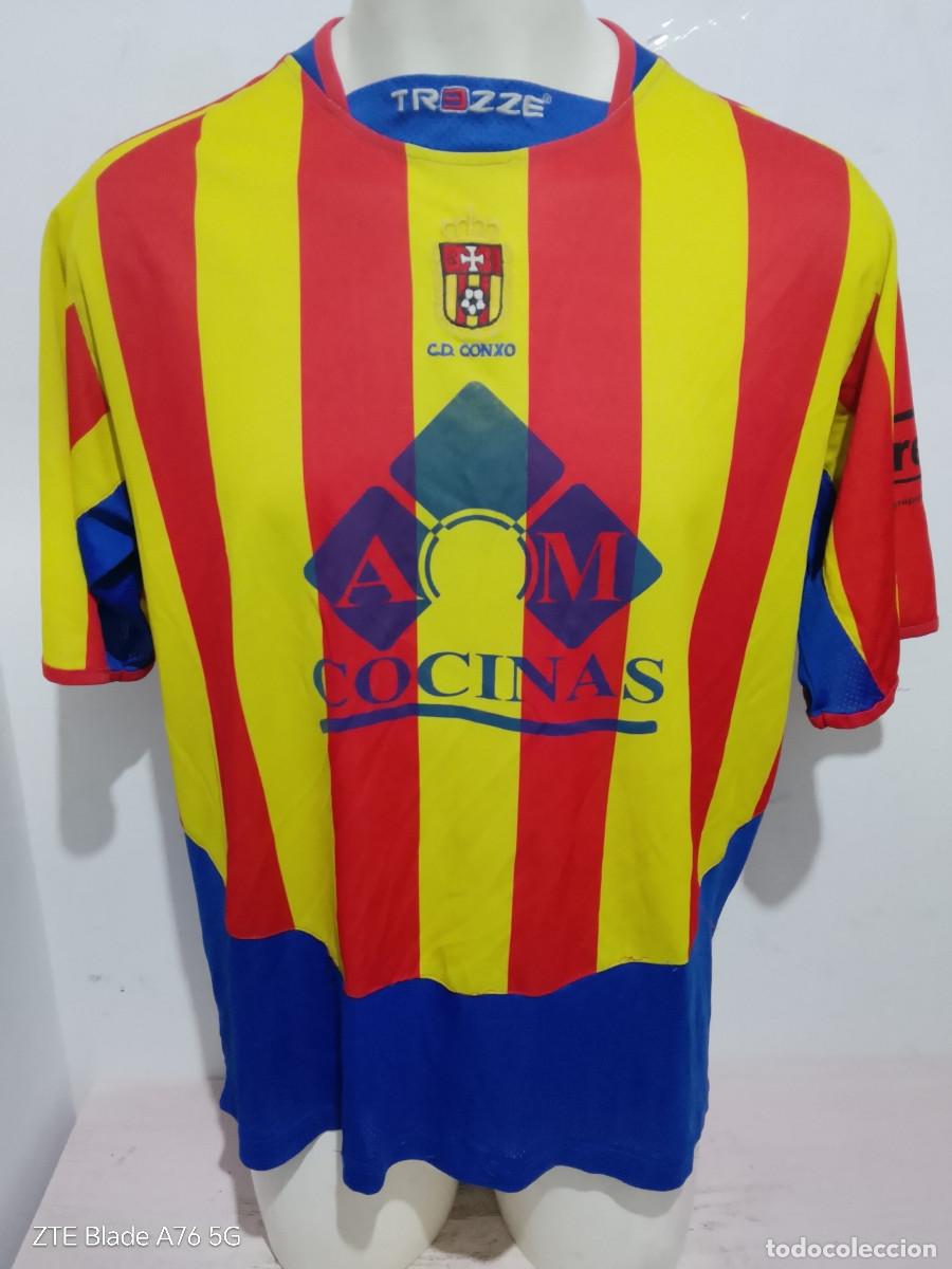 Coleccionismo deportivo: CD Conxo galicia compostela football shirt camiseta L 58cts