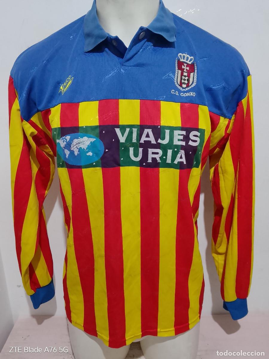 Coleccionismo deportivo: CD Conxo galicia compostela football shirt camiseta M 58cts