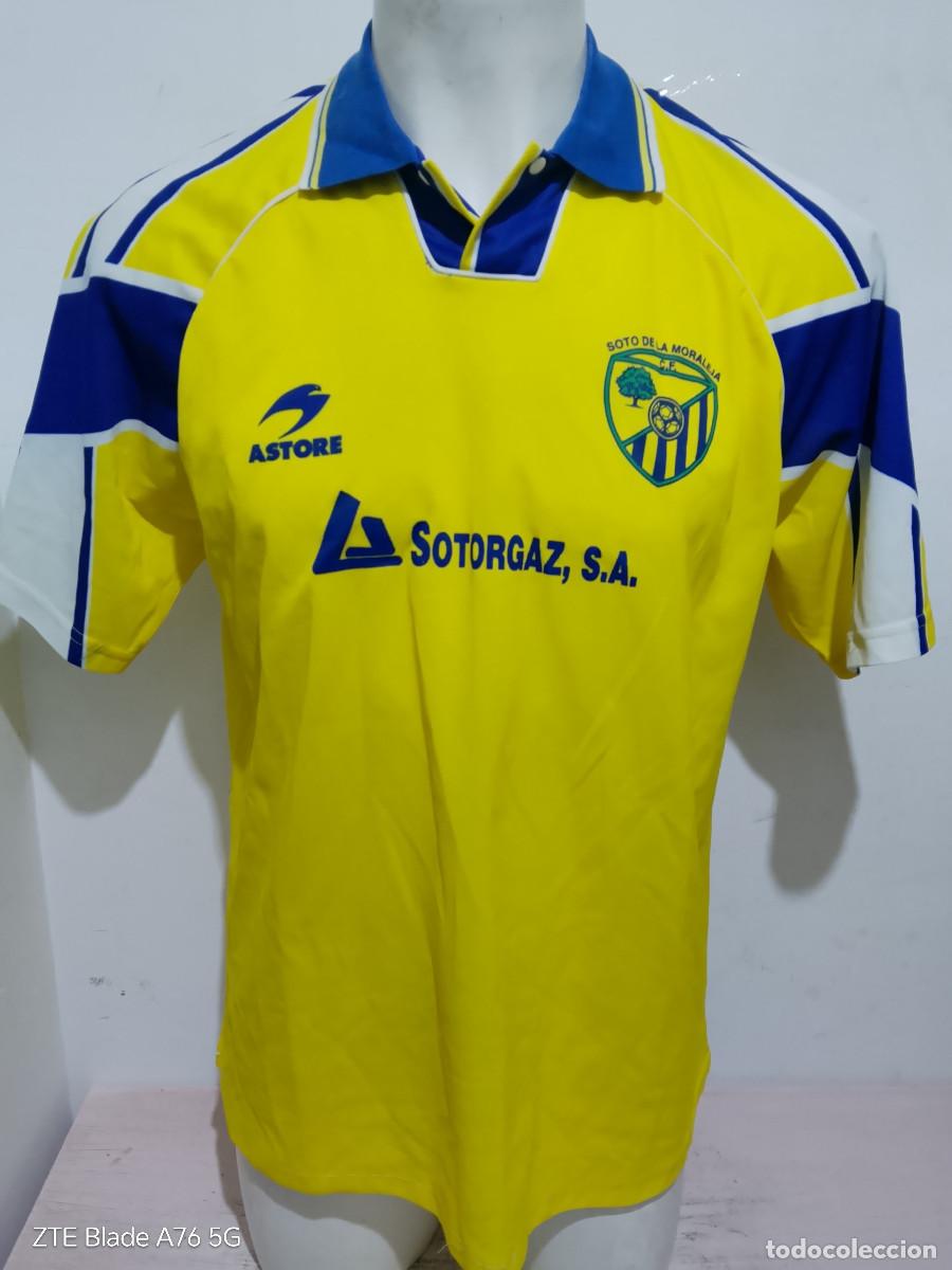 Coleccionismo deportivo: Soto de la Moraleja Madrid camiseta futbol vintage rasan football shirt xl