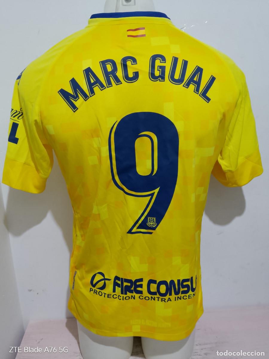Coleccionismo deportivo: AD Alcorcon Marc Gual camiseta futbol match worn football shirt L 57cts