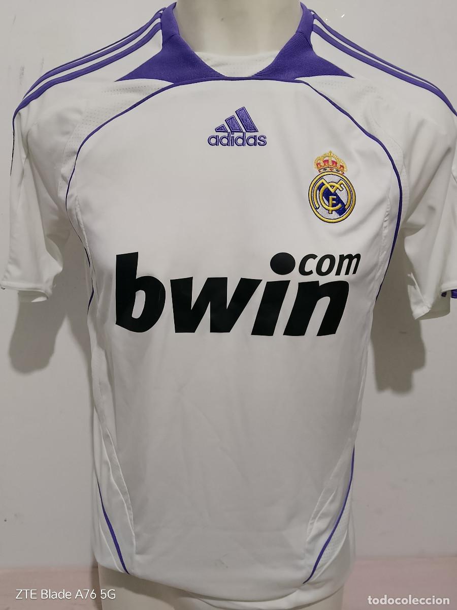 Coleccionismo deportivo: Sneijder Real Madrid camiseta futbol football shirt M 55cts netherlands player (dorsal tocado) M 55c