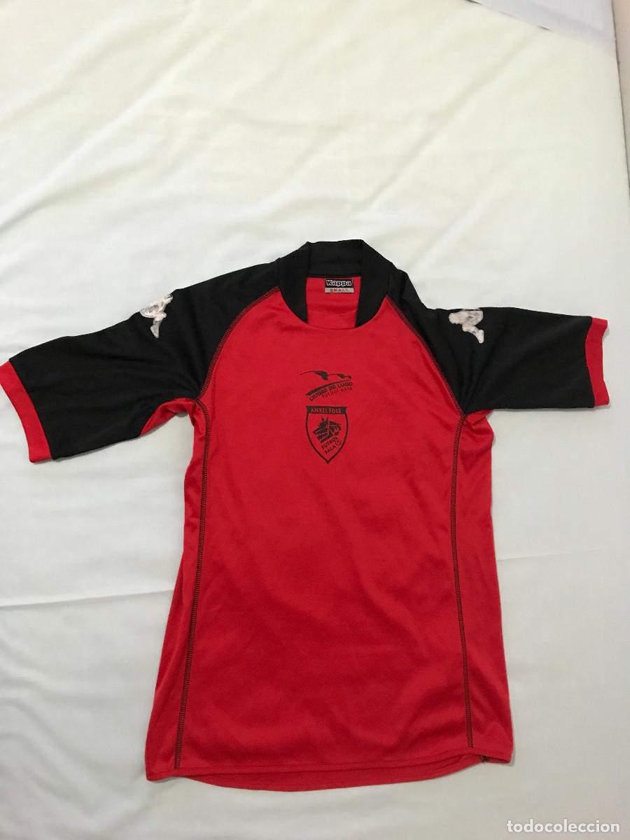 Coleccionismo deportivo: Camiseta f&uacute;tbol sala. Anxel Fole. Ciudad de Lugo. Talla S