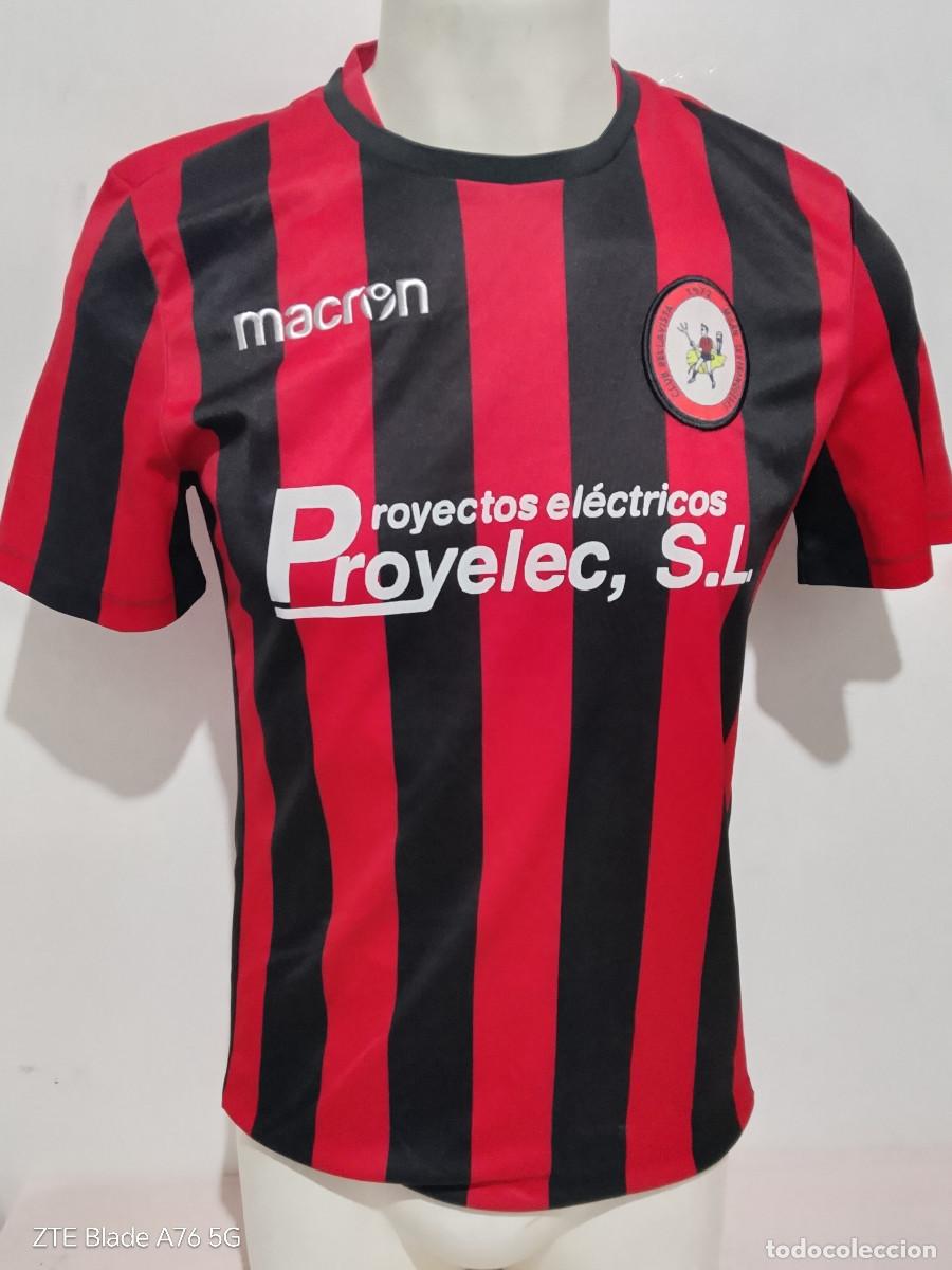 Coleccionismo deportivo: cf Bellavista Milan les Franqueses del Valles catalunya camiseta futbol m 52cts